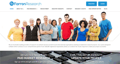 Desktop Screenshot of farronresearch.net.au